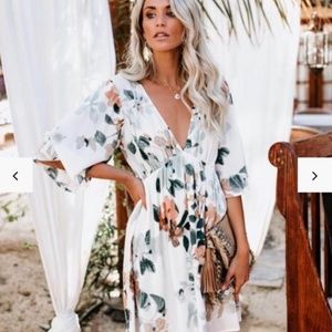 Close To You Babydoll Dress- VICI